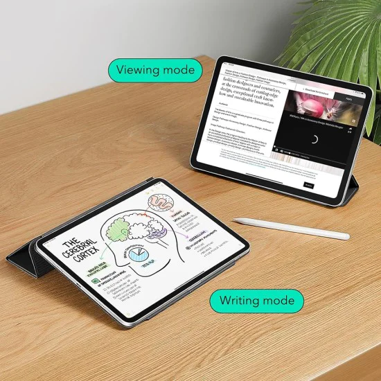 Калъф за iPad Air 13 (2024) - ESR Rebound Magnetic - черен