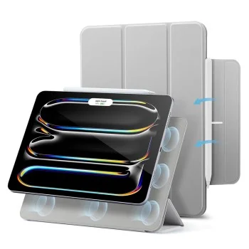 Калъф за iPad Pro 13 (2024) - ESR Rebound Magnetic - Сив