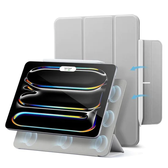 Калъф за iPad Pro 13 (2024) - ESR Rebound Magnetic - Сив