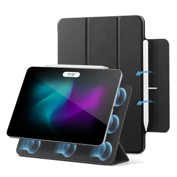Калъф за iPad Pro 11 (2024) - ESR Rebound Magnetic - черен
