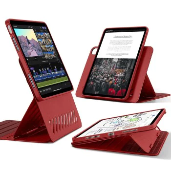 Калъф за iPad Air 13 (2024) - ESR Shift Magnetic - Червен