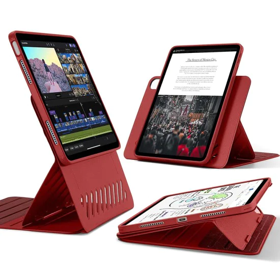 Калъф за iPad Air 13 (2024) - ESR Shift Magnetic - Червен