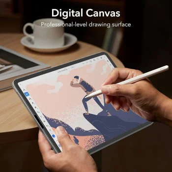 Протектор за iPad Pro 12.9 (2018 / 2020 / 2021 / 2022) / iPad Air 13 (2024) (комплект 2) - ESR Paper-Feel - Matte Clear