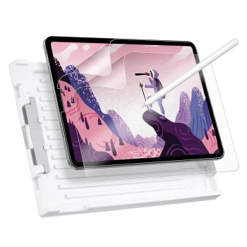 Протектор за iPad Pro 12.9 (2018 / 2020 / 2021 / 2022) / iPad Air 13 (2024) (комплект 2) - ESR Paper-Feel - Matte Clear