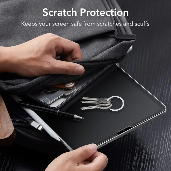 Протектор за iPad Pro 12.9 (2018 / 2020 / 2021 / 2022) / iPad Air 13 (2024) (комплект 2) - ESR Paper-Feel - Matte Clear
