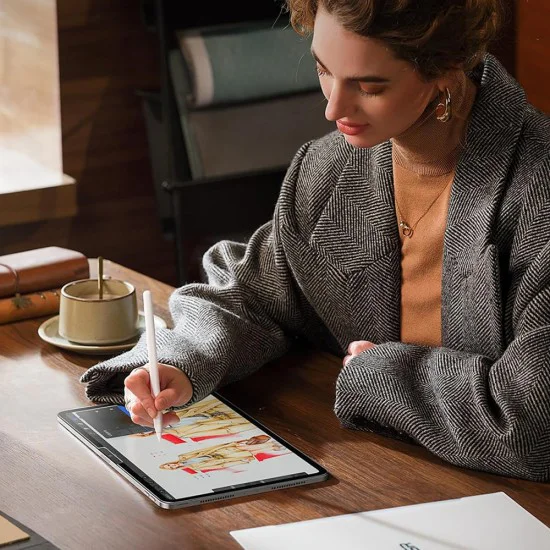 Протектор за iPad Pro 12.9 (2018 / 2020 / 2021 / 2022) / iPad Air 13 (2024) (комплект 2) - ESR Paper-Feel - Matte Clear