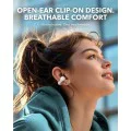 Bluetooth 5.3 безжични слушалки, Open-Ear, IPX4, намаляване на шума, микрофон - Anker SoundCore C30i (A3330G21) - бял