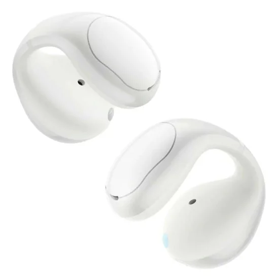 Bluetooth 5.3 безжични слушалки, Open-Ear, IPX4, намаляване на шума, микрофон - Anker SoundCore C30i (A3330G21) - бял