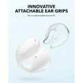 Bluetooth 5.3 безжични слушалки, Open-Ear, IPX4, намаляване на шума, микрофон - Anker SoundCore C30i (A3330G21) - бял