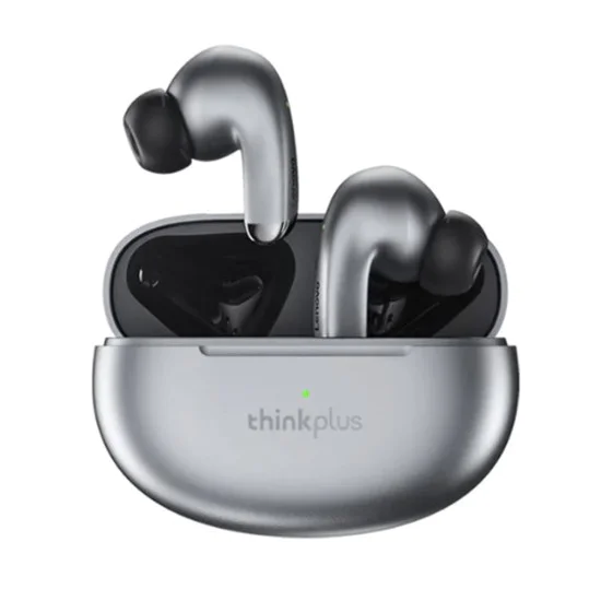 Безжични стерео слушалки с истински безжични стерео слушалки, Bluetooth V5.2, намаляване на шума - Lenovo (LP5) - сиви