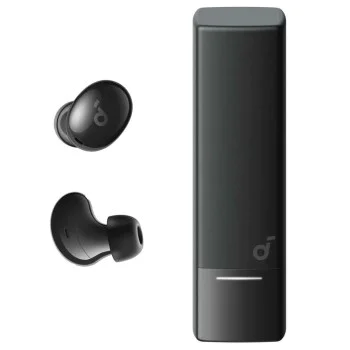Bluetooth 5.4 безжични слушалки, шумопотискане, IP54, с микрофон - Anker SoundCore A30i (A3958G11) - черни