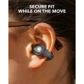 Bluetooth 5.3 безжични слушалки, Open-Ear, IPX4, намаляване на шума, микрофон - Anker SoundCore C30i (A3330G11) - черни