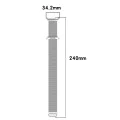 Каишка за Samsung Galaxy Watch Ultra 47 мм - Каишка за часовник 35 мм (W009) - Розов