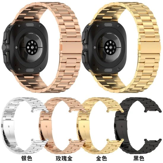 Каишка за Samsung Galaxy Watch Ultra 47mm - Каишка за часовник 35mm (W010) - Черна