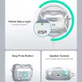 Калъф за Apple AirPods Pro 1/2 - ESR Cyber ​​Magnetic Lock HaloLock - Сив
