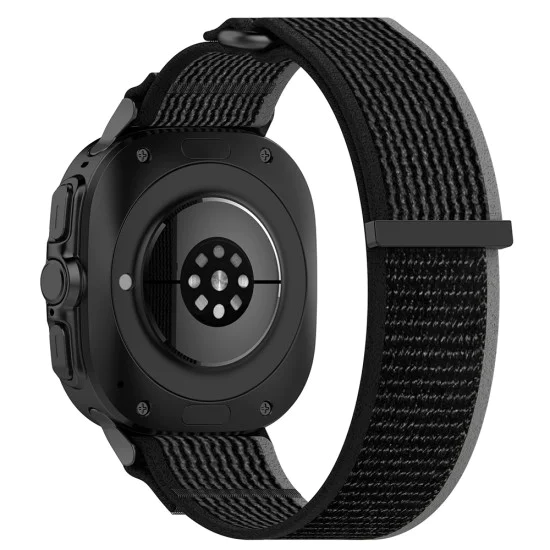 Каишка за Samsung Galaxy Watch Ultra 47mm - Каишка за часовник (W054) - Сива / Черна