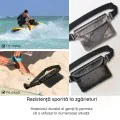 Водоустойчива чанта за аксесоари - Spigen (A620) - Black