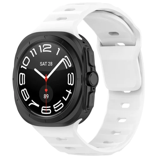 Каишка за Samsung Galaxy Watch Ultra 47mm - Каишка за часовник (W055) - Бяла