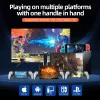 Bluetooth безжичен контролер за телефон, таблет, суич/PS4, 400mAh - (BSP-D9) - черен