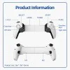 Bluetooth безжичен контролер за телефон, таблет, суич/PS4, 400mAh - (BSP-D9) - черен