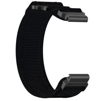 Каишка за Garmin Fenix ​​5/5 Plus 6/6 Pro/7/Forerunner 935/945/955/Approach S60/S62 - Каишка за часовник QuickFit (W057) - Черен