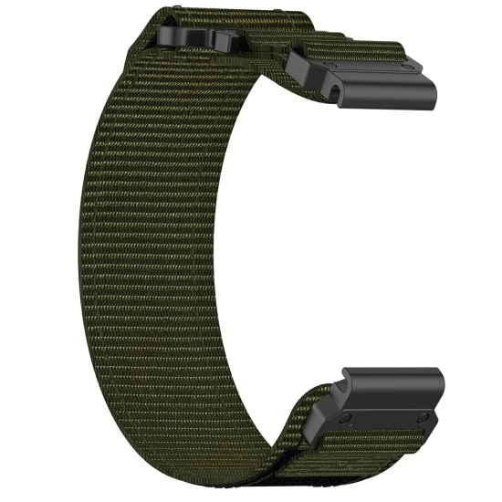 Каишка за Garmin Fenix ​​5/5 Plus 6/6 Pro/7/Forerunner 935/945/955/Approach S60/S62 - Каишка за часовник QuickFit (W057) - Зелен