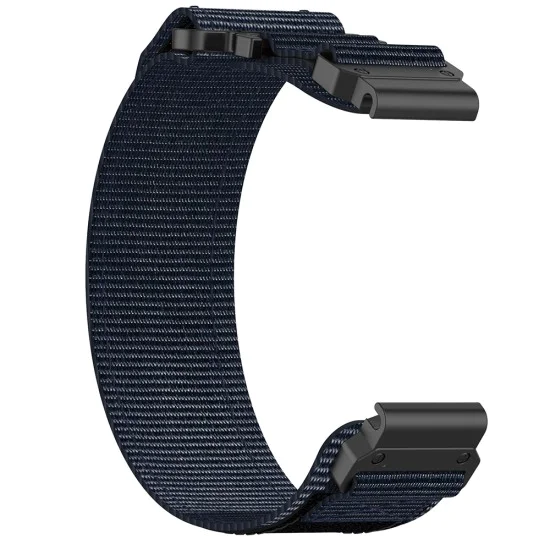 Каишка за Garmin Fenix ​​5/5 Plus 6/6 Pro/7/Forerunner 935/945/955/Approach S60/S62 - Каишка за часовник QuickFit (W057) - Navy Blue