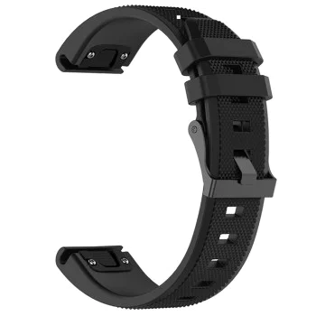 Каишка за часовник за Garmin Fenix ​​5/5 Plus 6/6 Pro/7/Forerunner 935/945/955/Approach S60/S62 - Каишка за часовник QuickFit 22mm (W058) - Черна