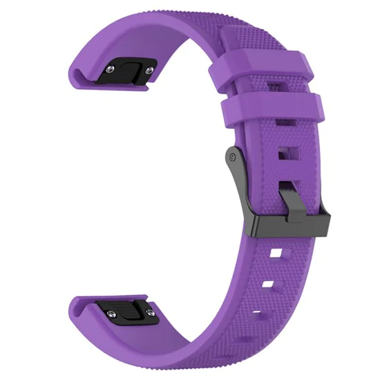 Каишка за Instinct 2S/2S Solar/Approach S70 42mm/fenix 7S Pro Sapphire Solar - Каишка за часовник QuickFit 20mm (W058) - Лилав