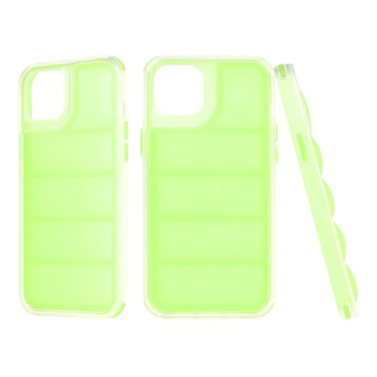 Калъф за iPhone 15 Plus - Wave Shield - Зелен