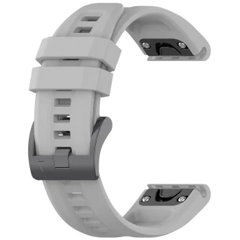 Каишка за Garmin Fenix ​​5/5 Plus 6/6 Pro/7/Forerunner 935/945/955/Approach S60/S62 - Каишка за часовник QuickFit 22mm (W060) - Сив