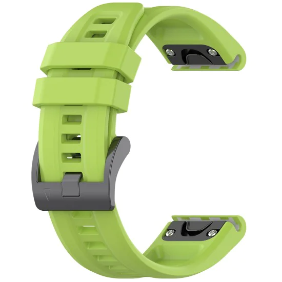 Каишка за часовник за Garmin Fenix ​​5/5 Plus 6/6 Pro/7/Forerunner 935/945/955/Approach S60/S62 - Каишка за часовник QuickFit 22 мм (W060) - Светло зелено