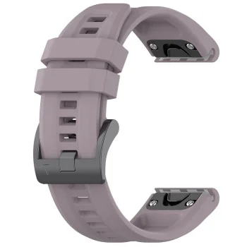 Каишка за часовник за Garmin Fenix ​​5/5 Plus 6/6 Pro/7/Forerunner 935/945/955/Approach S60/S62 - Каишка за часовник QuickFit 22 мм (W060) - Лилав