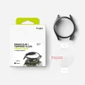 Протектор за Samsung Galaxy Watch7 44 мм + Протектор - Ringke Slim - титаниево черен