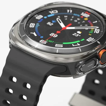 Протектор за Samsung Galaxy Watch Ultra 47mm + Протектор - Ringke Slim - Clear