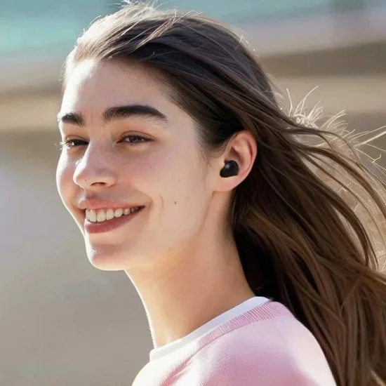 Bluetooth 5.4 безжични слушалки, шумопотискане, IP54, с микрофон - Anker SoundCore A30i (A3958G11) - черни