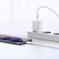Зарядно устройство Priza, USB-C, 25W - Baseus Super Si 1C (CCSP020102) - Бяло