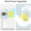 Преносим вентилатор 4000mAh - JisuLife (FA20X) - бял