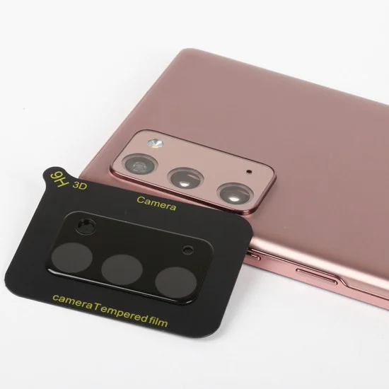 Протектор за камера за Samsung Galaxy Note 20 / Note 20 5G - S+ Camera Glass Protector - Lito - Черен