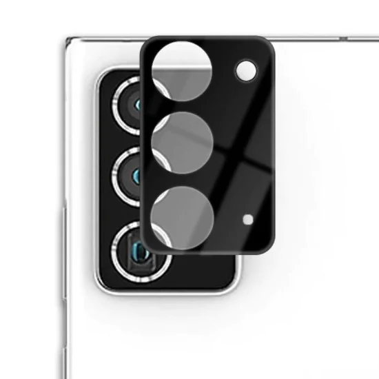 Протектор за камера за Samsung Galaxy Note 20 / Note 20 5G - S+ Camera Glass Protector - Lito - Черен