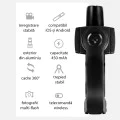 Bluetooth селфи стик Gimbal Stabil Stabilizer, 54cm - Spigen Монтаж за статив и Gimbal Stabilizer (S610W) - черен