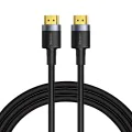 Baseus - Видео кабел Cafule (CADKLF-G01) - HDMI към HDMI, 4K, 3 м - Черен