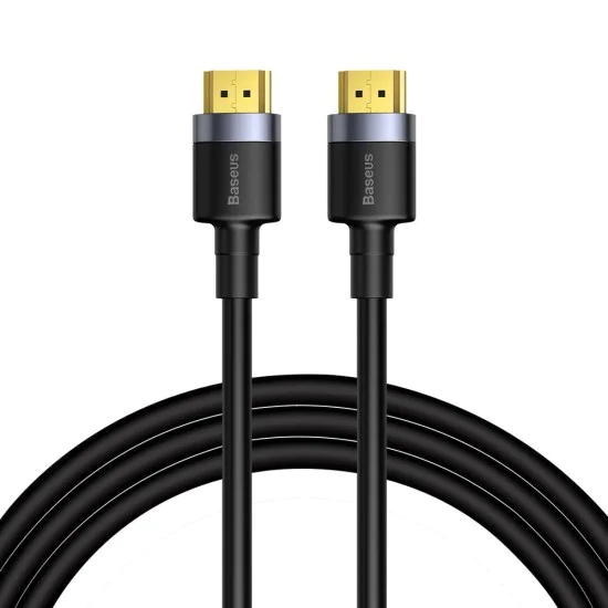 Baseus - Видео кабел Cafule (CADKLF-G01) - HDMI към HDMI, 4K, 3 м - Черен