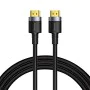 Baseus - Видео кабел Cafule (CADKLF-G01) - HDMI към HDMI, 4K, 3 м - Черен