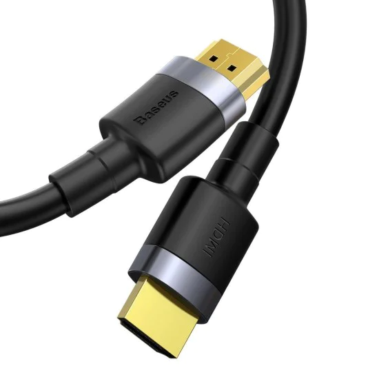 Baseus - Видео кабел Cafule (CADKLF-G01) - HDMI към HDMI, 4K, 3 м - Черен
