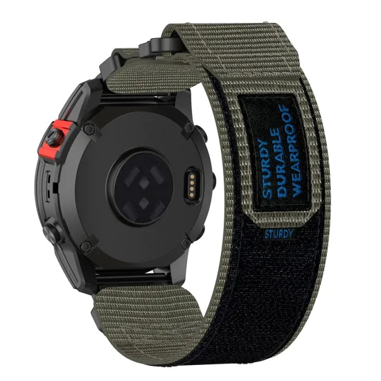 Каишка за Instinct 2S/2S Solar/Approach S70 42mm/fenix 7S Pro Sapphire Solar - Каишка за часовник QuickFit (W057) - Сив