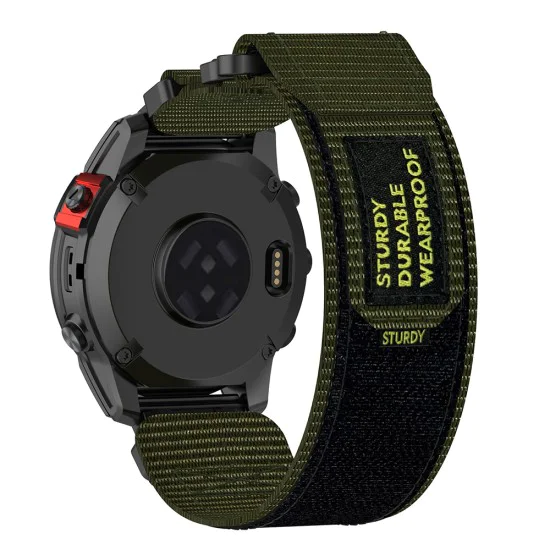 Каишка за Garmin Fenix ​​5/5 Plus 6/6 Pro/7/Forerunner 935/945/955/Approach S60/S62 - Каишка за часовник QuickFit (W057) - Зелен