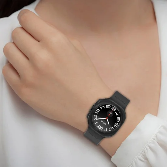 Каишка за Samsung Galaxy Watch Ultra 47mm - Каишка за часовник (W056) - Кафява
