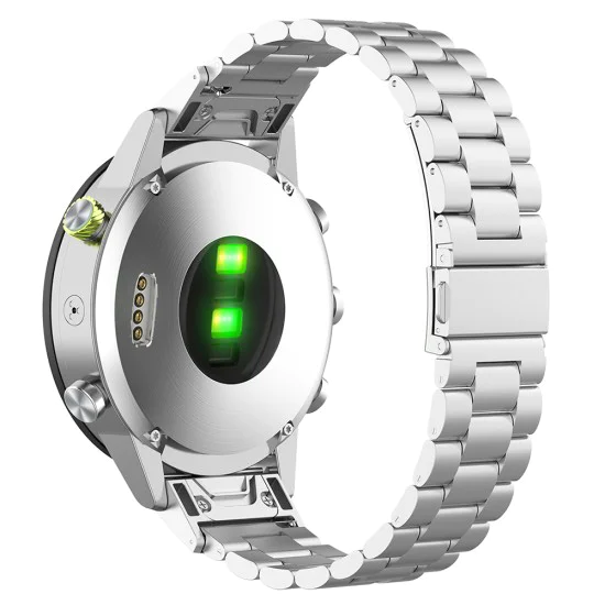 Каишка за часовник за Garmin Fenix ​​5/5 Plus 6/6 Pro/7/Forerunner 935/945/955/Approach S60/S62 - Каишка за часовник QuickFit 22mm (W010) - Сребрист