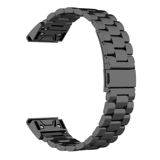 Каишка за часовник за Garmin Fenix ​​5/5 Plus 6/6 Pro/7/Forerunner 935/945/955/Approach S60/S62 - Каишка за часовник QuickFit 22mm (W010) - Черна